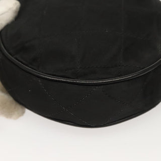 Chanel Vintage Round Tassel Crossbody Bag Quilted Satin