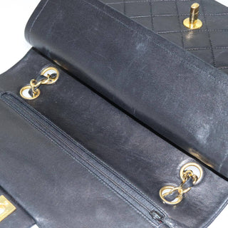 Chanel Vintage Classic Double Flap Bag Quilted Lambskin