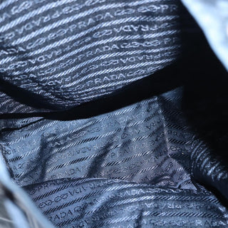Prada Buckle Backpack Quilted Tessuto