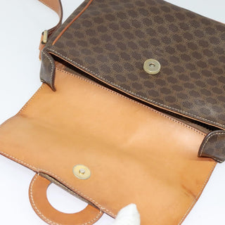 Celine Macadam Shoulder Bag PVC Leather