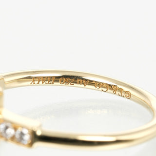 Tiffany & Co. T Wire Ring 18K Yellow Gold
