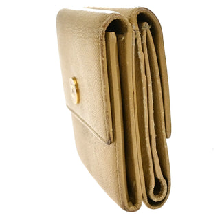 Chanel CC Trifold Flap Wallet Leather