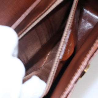 Celine Circle logo Leather