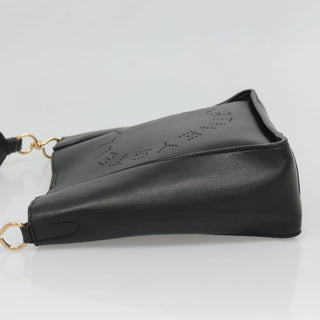 Stella McCartney Logo Crossbody Bag Perforated Faux Leather