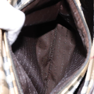 Burberry Vintage Tote Vintage Check Coated Canvas