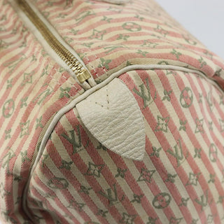 Louis Vuitton Speedy Handbag Mini Lin