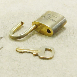 Louis Vuitton Cadenas Bag Charm Metal with Enamel