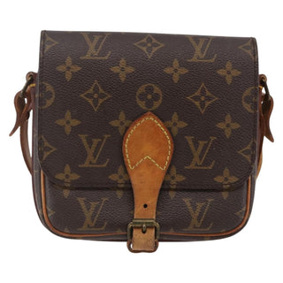 Louis Vuitton Cartouchiere Handbag Monogram Canvas
