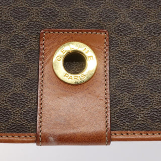 Celine Macadam Shoulder Bag PVC Leather