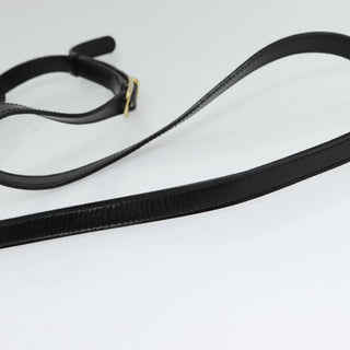 Celine Vintage Circle Logo Crossbody Bag Leather