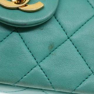 Chanel Vintage Square Classic Single Flap Bag Quilted Lambskin