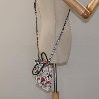 Balenciaga Shopping Phone Holder Printed Leather