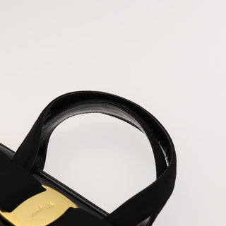 Salvatore Ferragamo Convertible Vara Bow Tote Patent Leather