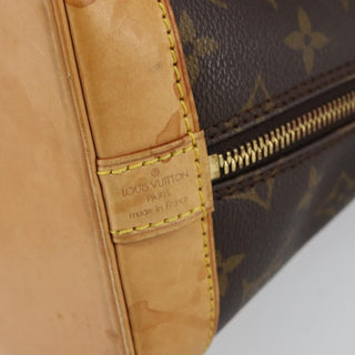 Louis Vuitton Alma Handbag Monogram Canvas