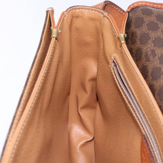 Celine Macadam Shoulder Bag PVC Leather