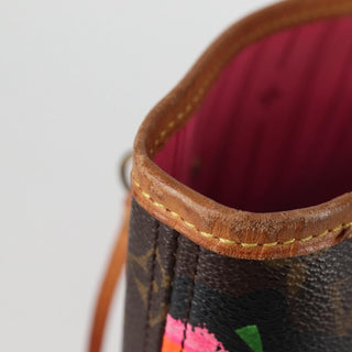 Louis Vuitton Neverfull Tote Limited Edition Monogram Roses