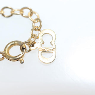 Christian Dior CD Pendant Necklace Gold-plated