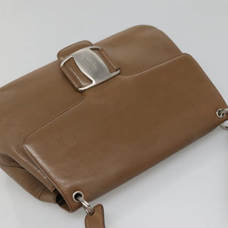 Salvatore Ferragamo Vala Shoulder Bag Leather