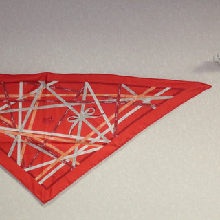 Hermes Triangle Scarves Silk