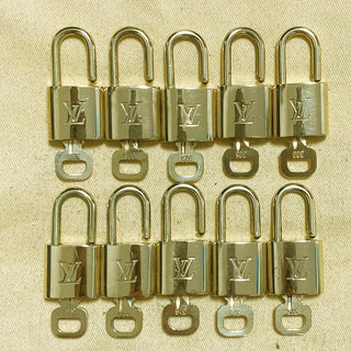 Louis Vuitton Cadenas Bag Charm Gold-plated