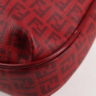 Fendi Front Pocket Messenger Bag Zucchino Coated Canvas