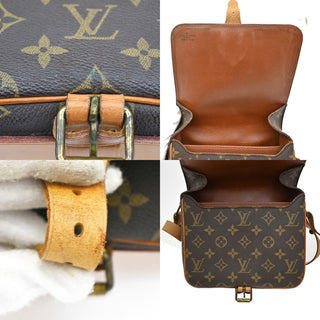 Louis Vuitton Cartouchiere Handbag Monogram Canvas