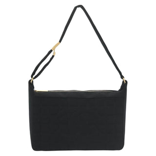 Chanel Chocolate Bar Shoulder Bag Cotton