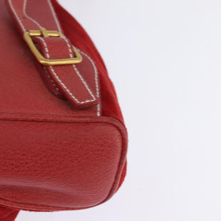 Gucci Vintage Bamboo Backpack Suede