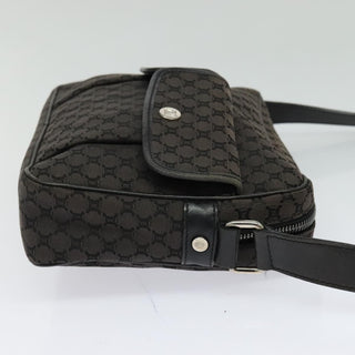 Celine Vintage Macadam Shoulder Bag Canvas