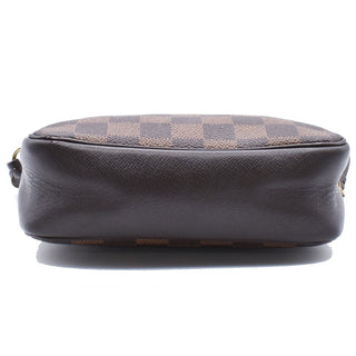 Louis Vuitton Trousse Make Up Bag Damier Canvas