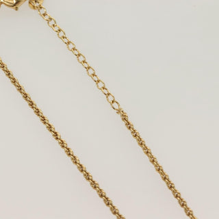 Christian Dior CD Pendant Necklace Gold-plated