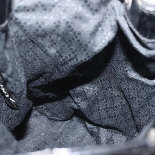 Gucci Vintage Bamboo Bucket Bag Nylon and Leather