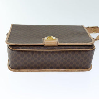 Celine Macadam Shoulder Bag PVC Leather