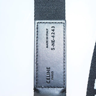 Celine Double Ring Belt Canvas