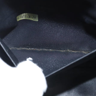 Chanel Vintage Half Moon Chain Bag Quilted Satin with Braided Detail