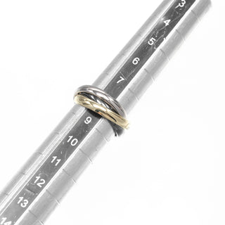 Cartier Trinity Ring 18 yellow gold / K18 white gold / ceramic