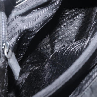 Prada Vintage Zip Tote Tessuto