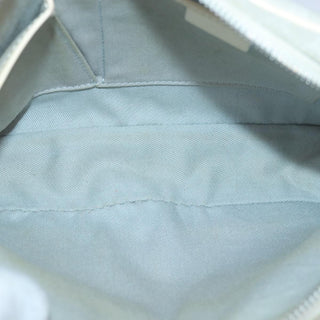 Celine Vintage Macadam Shoulder Bag Canvas and Leather