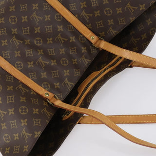 Louis Vuitton Shopping Sac Handbag Monogram Canvas