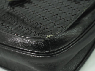 Saint Laurent Vintage Flap Crossbody Bag Leather