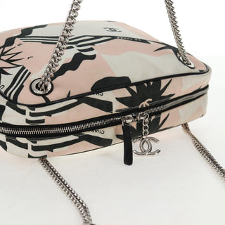 Chanel La Pausa Bay Camera Case Bag Printed Canvas