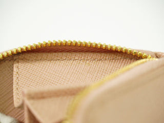 Prada Saffiano Coin Purse Leather