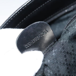 Gucci Vintage Bamboo Handle Tote Canvas