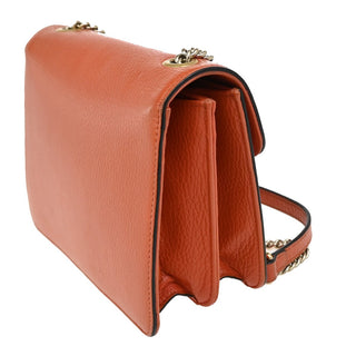 Gucci Interlocking Shoulder Bag Leather