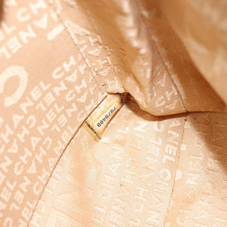 Chanel Chocolate Bar CC Shoulder Bag Quilted Leather