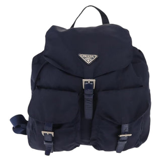 Prada Double Front Pocket Backpack Tessuto