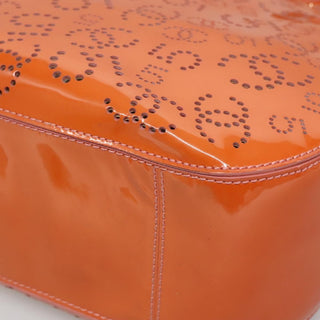 Chanel CC No.5 Shopping Tote Perforated Patent