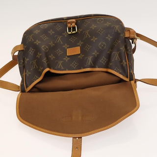 Louis Vuitton Saumur Handbag Monogram Canvas