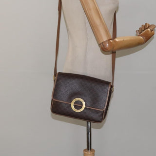 Celine Macadam Shoulder Bag PVC Leather