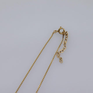 Christian Dior CD Pendant Necklace Gold-plated